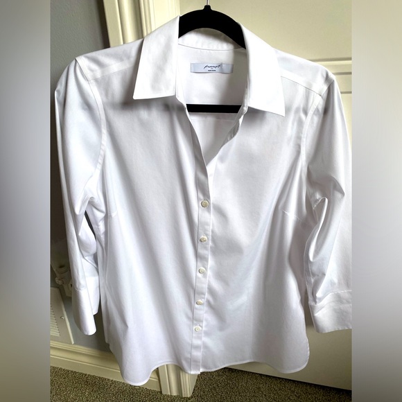 White poplin shirt - Picture 1 of 6